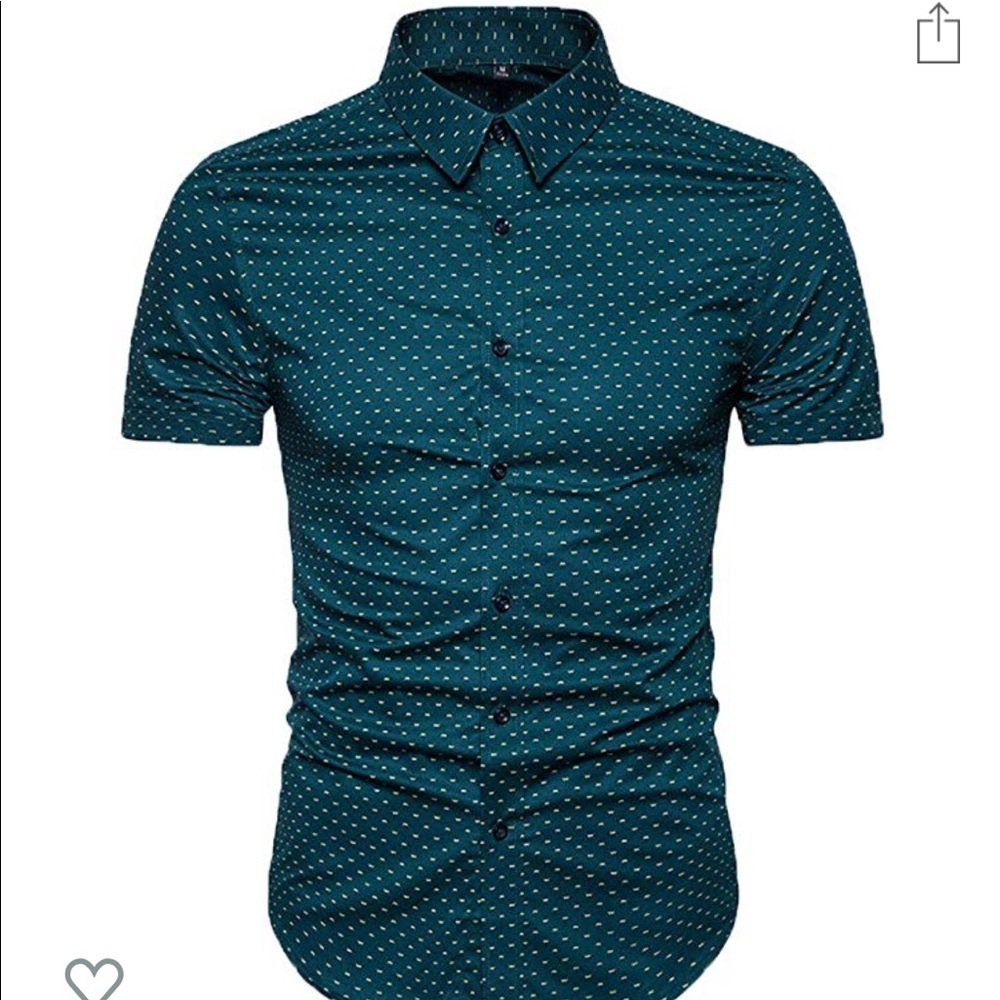 ❤️ Shortsleeved Button Down - Date Night Approved! ❤️